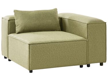 Module d'angle BRANDE Tissu Vert clair Symétrique
