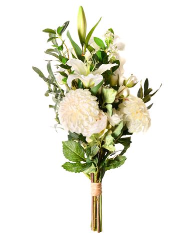 Kunstbloemenboeket PARREIRA 67 cm Wit
