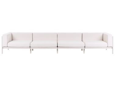 Garden Sofa 4 Seater FERRETTI Light Beige