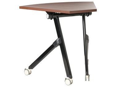 Foldable Corner Desk Module BENDI Dark Brown 90 cm 64 cm