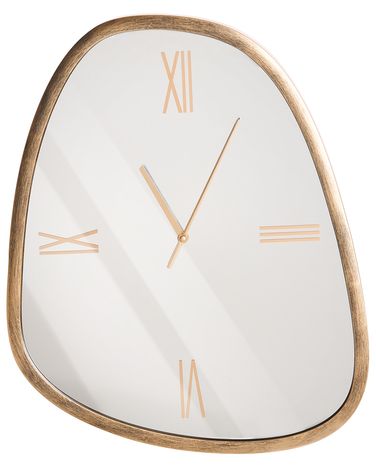 Horloge murale CASTALLA 45 cm Marron foncé