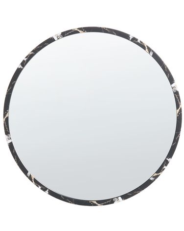 Wall Mirror MARTEL 69 cm 69 cm Black
