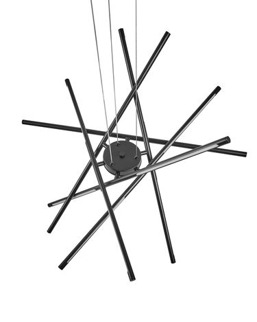 LED hanglamp PALUN met dimmer Metaal Zwart