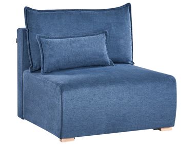 Module fauteuil NERBO Tissu Bleu