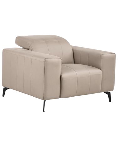Fauteuil OMMEL Stof Taupe