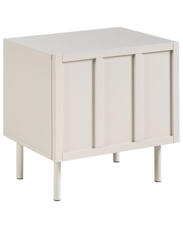 Nachtkastje CLUNES Lichtbeige