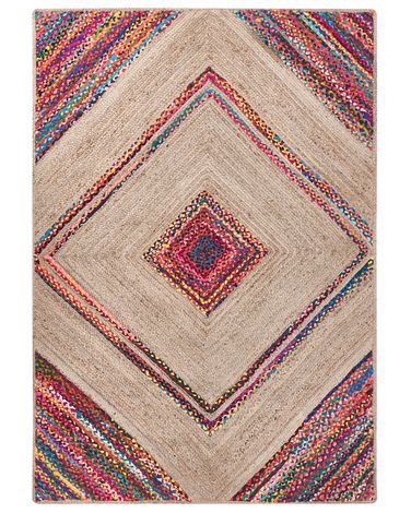 Rug RAIGAD Multicolour 160 x 230 cm Jute