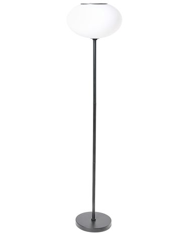 Lampadaire solaire d'extérieur à LED LUMBE Noir