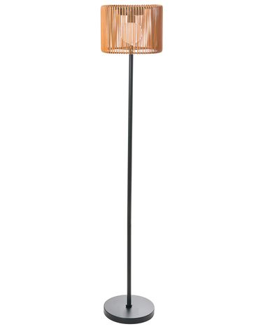 Lampadaire solaire d'extérieur à LED LUENA Marron
