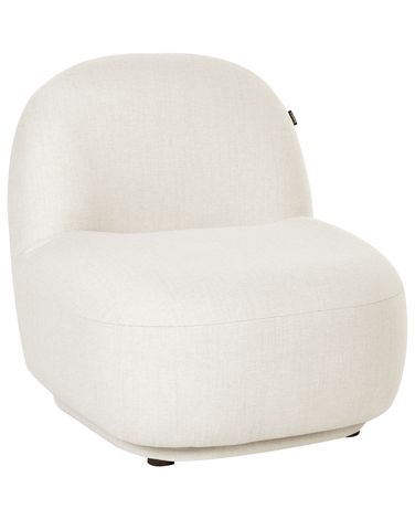 Fauteuil LOVBERG Tissu Blanc cassé