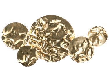 Wall Decor CALRY Metal 43 cm Gold