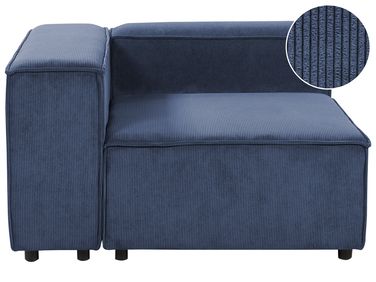 Hoekmodule ARDAL Corduroy Donkerblauw rechtszijdig