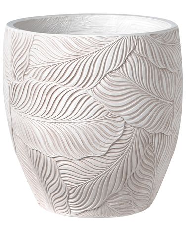 Plant Pot BAIYUN 42 cm Light Beige