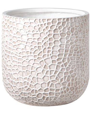Plant Pot YUHUA 43 cm Light Beige