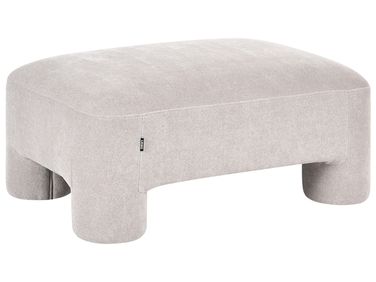 Ottoman HOGBO Tissu Beige