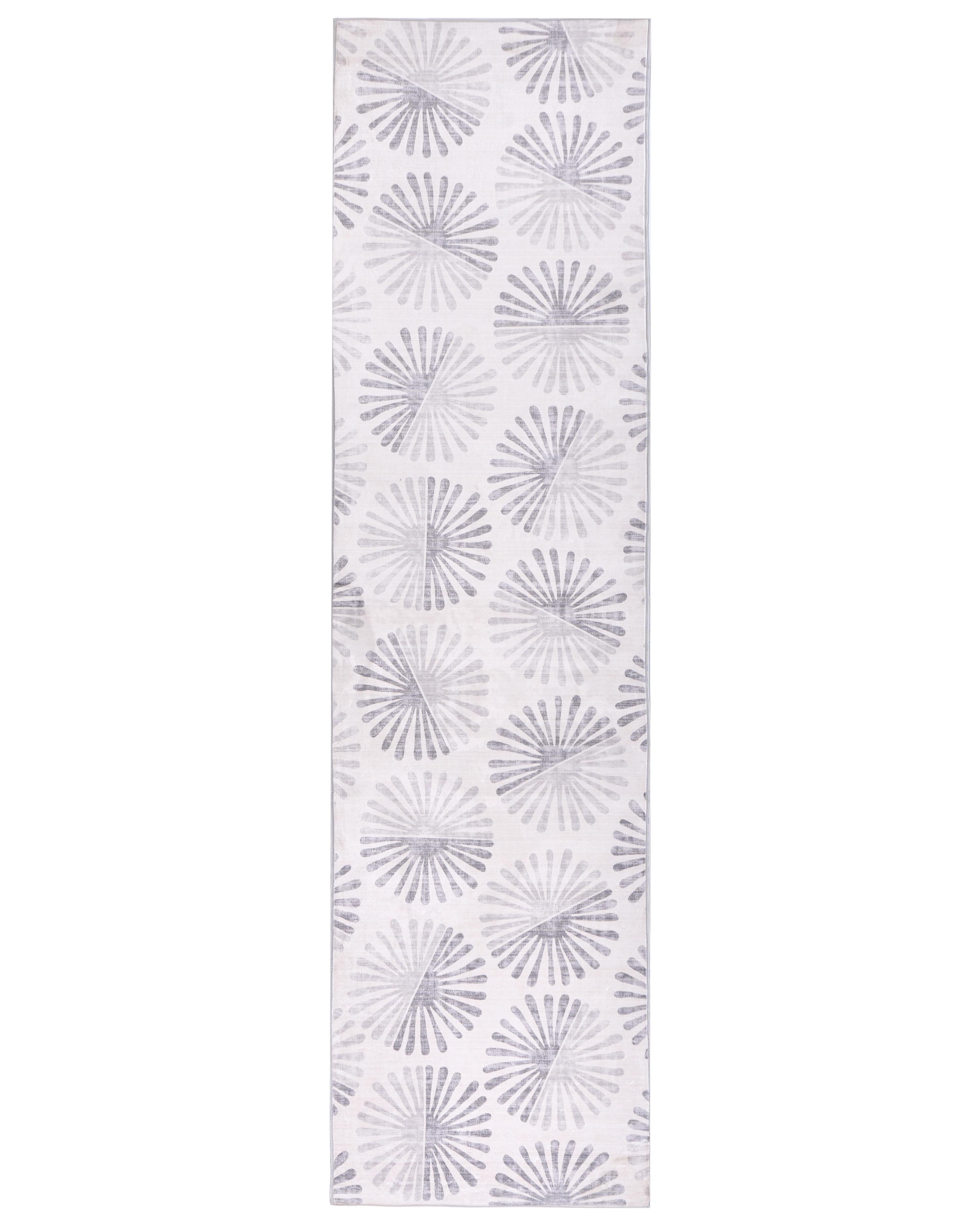 Rug CATAK Off-White 80 x 300 cm