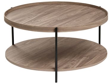 Salontafel LANDER Donkerbruin