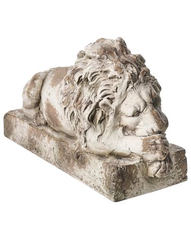 Garden Statue LARI Lion Beige