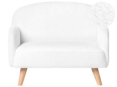Kinderbank OTTAL Bouclé Wit