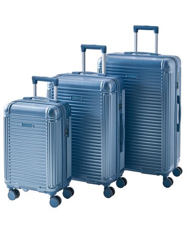 Lot de 3 valises rigides MYNTIS Bleu