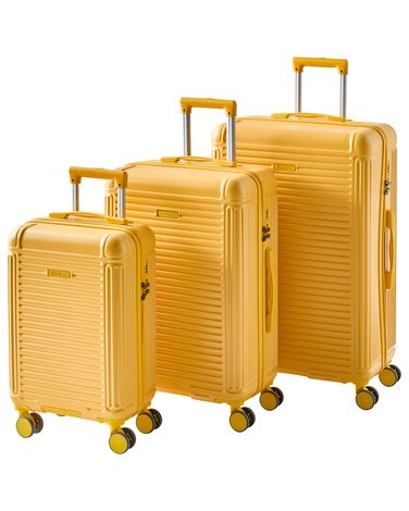 Set van 3 harde koffers MYNTIS Geel