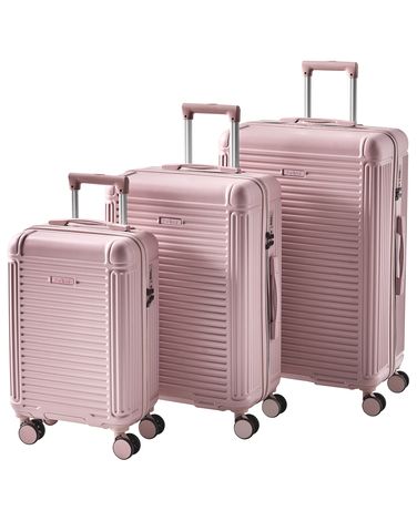 Lot de 3 valises rigides MYNTIS Rose