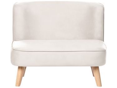 Kinderbank RISBY Fluweel Beige