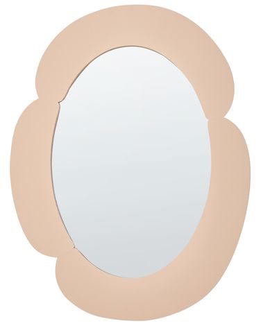 Miroir ALVENA 60 cm 80 cm Beige