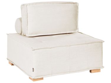 Module fauteuil TIBRO Tissu Blanc cassé