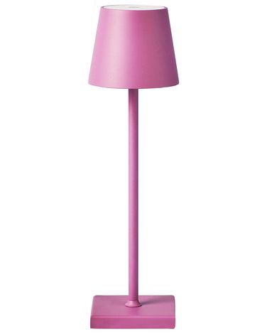 Lampe de table LED sans fil BACEIRO Métal Rose
