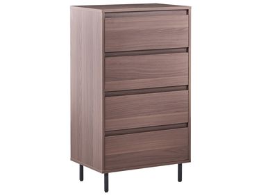 Ladekast 4 lades NIKEA Donkerbruin