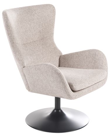 Fauteuil pivotant VIGGE Beige