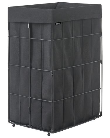 Panier à linge CULPINA Métal Noir 72 L