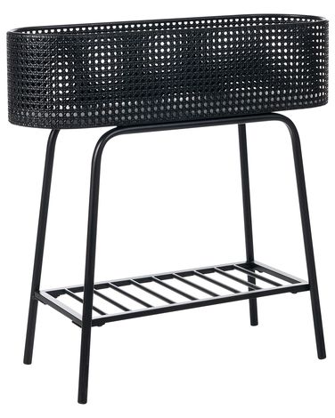 Plantenstandaard LINNAEA Metaal 60 cm Zwart