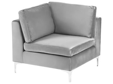 Module d'angle EVJA Velours Gris