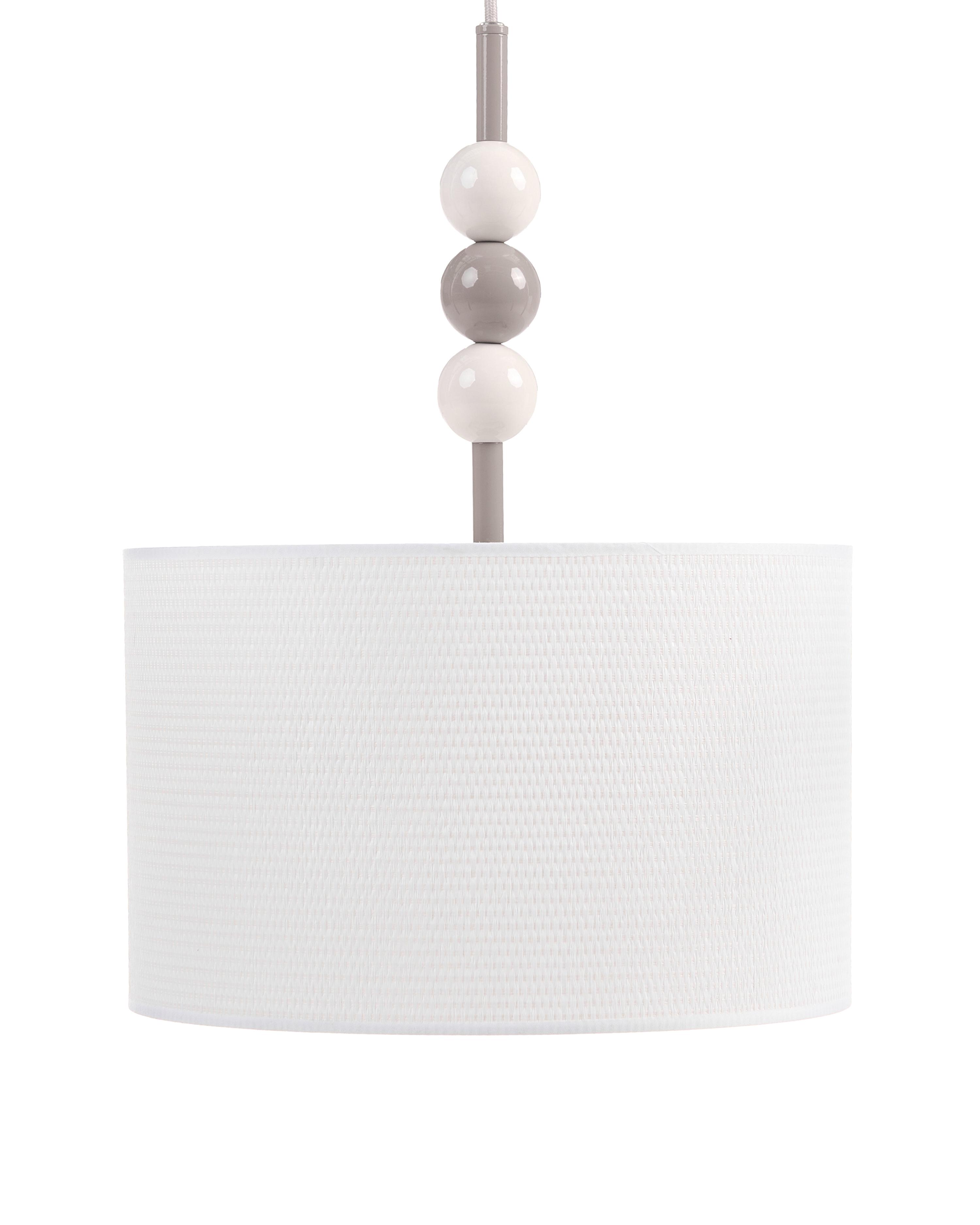 Hanglamp LOKY Metaal Wit/beige