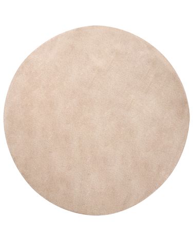 Rug VASCO Beige ø 140 cm Wool