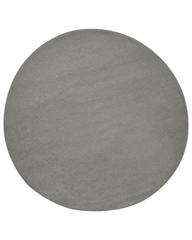 Rug VASCO Dark Grey ø 140 cm Wool
