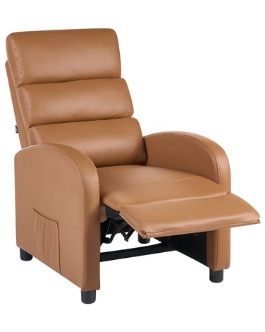 Fauteuil inclinable OTUS Cuir PU Marron