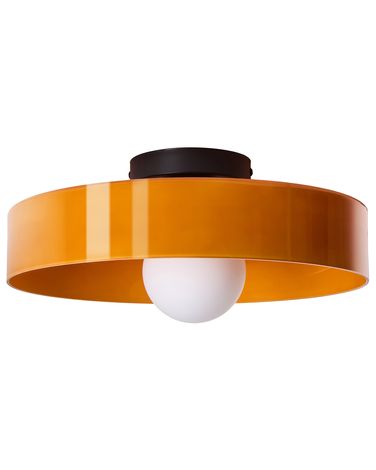 Plafonnier LUGUSE Verre Orange