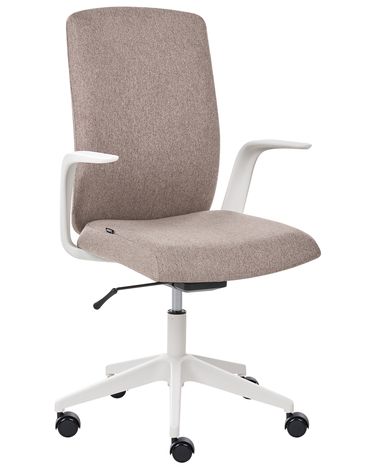 Office Chair CAPTAIN Fabric Brown
