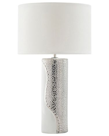 Lampe à poser AIKEN Porcelaine Blanc