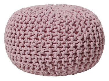 Pouffe CONRAD Cotton Pink