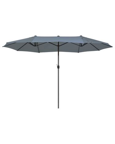Parasol de jardin 460 cm SIBILLA Gris