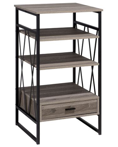 Opbergkast met 3 planken KEENE 101 cm Taupe