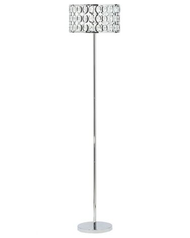 Lampadaire TENNA Cristal Argenté