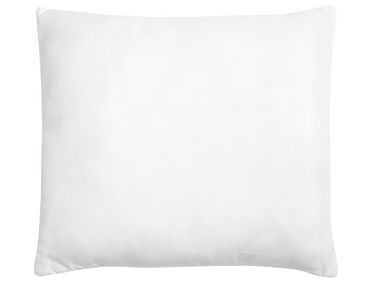 Bed Pillow ERRIGAL Low Microfibre 80 x 80 cm White