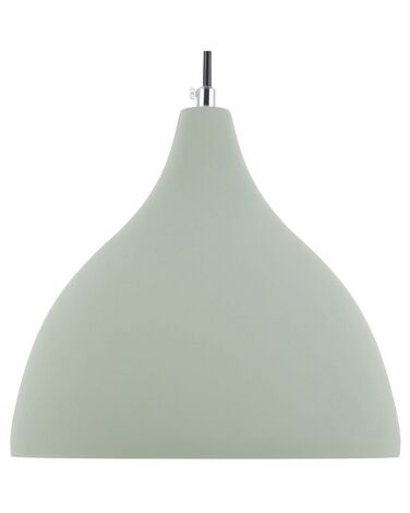Lampe suspension LAMBRO Béton Vert clair