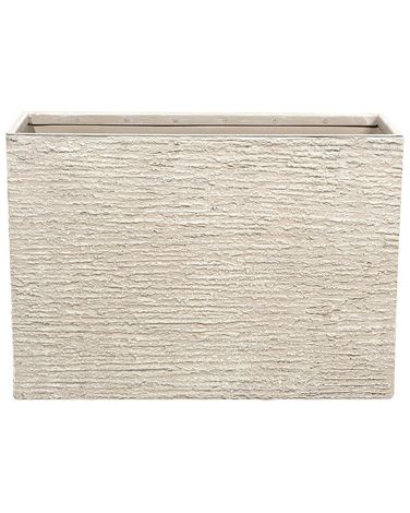 Cache-pot EDESSA 80 cm Beige clair