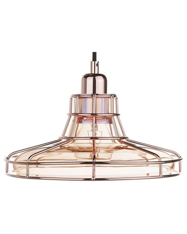 Hanglamp TORRE Glas Koper